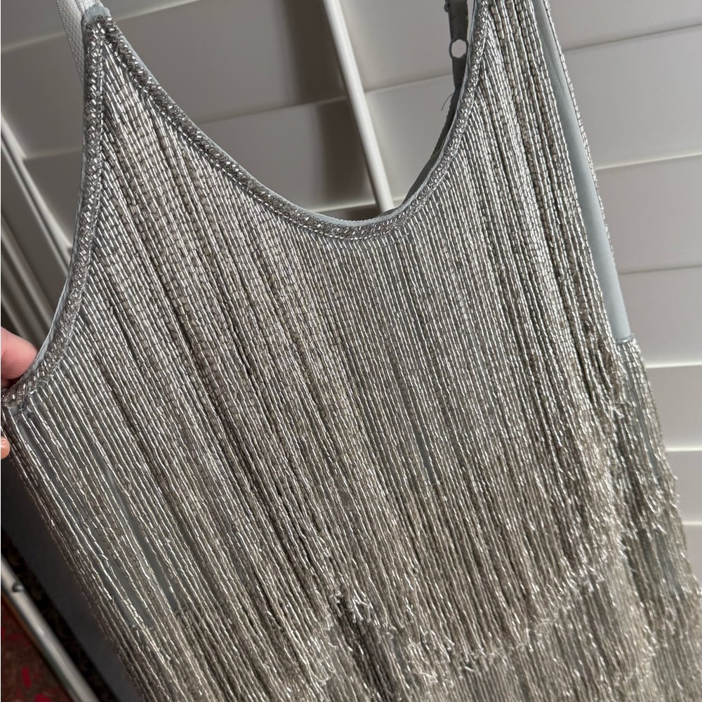 ASOS DESIGN FRINGE MINI - simply gorgeous!! You can feel the weighted quality! - Picture 15 of 17
